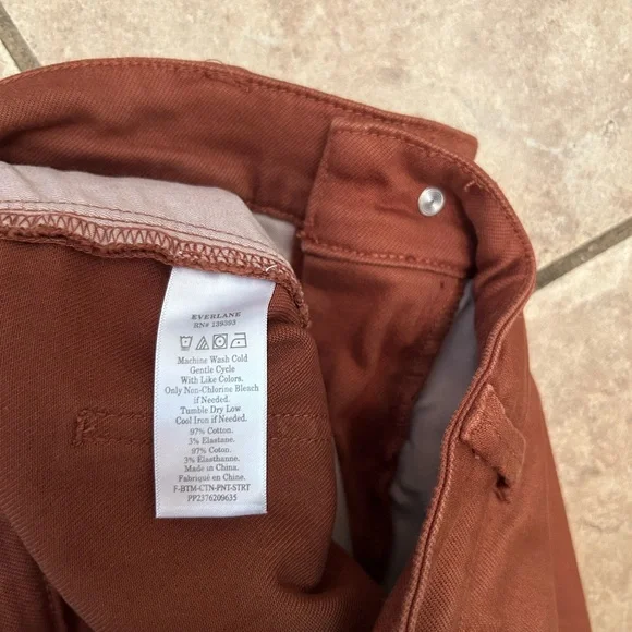 Everlane The Utility Straight-Leg Pant NWOT - Picture 7 of 10